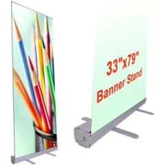 Customized Aluminum Retractable Roll up Banner Stand Conference Display - Suzhou Zhijie Advertising Co., Ltd.