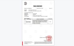 FDA certificate certificate from Yantai Changyou Glass Co., Ltd.