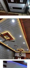PVC False Ceiling Service Type PVC Material Polyvinyl Chloride Installation Method Suspended Maintenance Ease Easy - Image 3