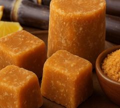 Sugarcane Jaggery Blocks - Image 1