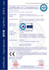 CE certificate from Hangzhou Candid I/E Corp. Ltd.