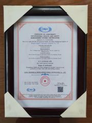 ISO 45001 certificate of Qingdao Hailing Innovation Technology Co., Ltd – certificate photo, supplier certificates section