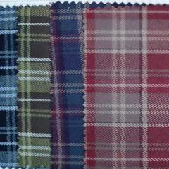 Tr Checkered Fabric Polyester Rayon Plaid Material for Formal Suits & Skirts - Image 3