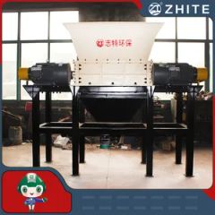 Factory Supply Industrial Plastic/Tyre/Scrap Metal Shredder Double Shaft Wood/Mattress/Solid Waste Crusher - Weifang Zhite Environmental Protection Technology Co., Ltd.
