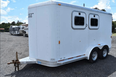 Two Horse Trailers / 2002 Kiefer Built 2 Horse Bumper Pull - Image 1