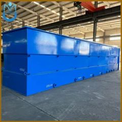 Industrial Waste Water Sewage Treatment Equipment Slaughter House Integrated Wastewater Treatment Plant Domestic Effluent 1 Year - Qingdao Dongmao Environmental Protection Equipment Co., Ltd.