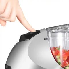 100watt High Quality Mini Food Processor with Chopper Slicer Shredder - Image 6