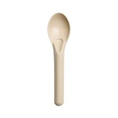 Sugarcane Pulp Spoons Disposable Biodegradable Paper Spoons Cutlery - Image 1
