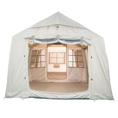 Poly Cotton Inflatable Canopy Tent for Outdoor Garden Functions - Image 2