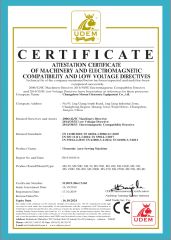 CE certificate of Ultrasonic Lace Sewing Machine certificate from Changzhou Mosun Ultrasonic Equipment Co., Ltd.