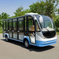 New Energy Cost Effective 8 12 14 Seater Sightseeing Bus Car for Scenic Spots - Dezhou Fuda Metal Products Co., Ltd.