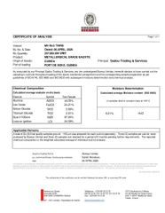 16 CFR 1507 certificate from Sadou Trading & Services Sarlu