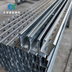 Dwin Wholesale Price U Channel Steel Solar Panel Installation Rails for Purlin - Image 5