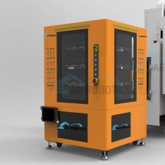 Safe & Mobile Automation: CNC Milling Machine Collaborative Robot Vise Tending Cell for Unmanned Production - Image 1