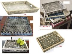 Buffalo Bone Inlay Tray - Image 5