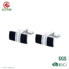 Custom Fashion Metal Crafts Cufflinks Men with Logo Color Red Trademark EK Plating Gold Style Elegant OEM/ODM Accept Metal Zinc - Image 6