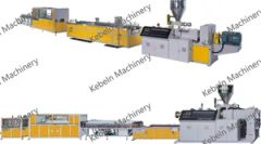 WPC PVC Window Profile Extrusion Line WPC UPVC Door Frame Making Machine - Image 4