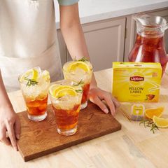 Li-pton Iced Tea Peach Flavor 224g (16 packs x 14g) Content tea Packaging Box Type Herbal Tea Address Vietnam Storage Type - Image 6