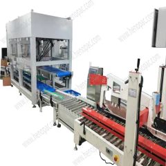High-Speed Automatic Drop Type Vertical Case Packer for Bottles Bags Pouches Carton Packing - Image 5