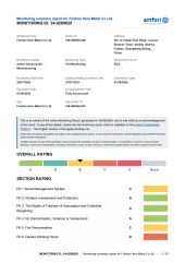 BSCI certificate of Foshan Hero Metal co., Ltd – certificate photo, supplier certificates section