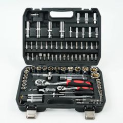 94PCS Chrome Vanidium Steel Socket Tools Set, Hand Tools - Image 1