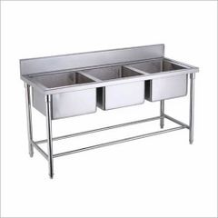 Stainless Steel Hand Wash Basin Finish Matt Durability High Steel Grade SS 304 Performance Efficient Mounting Type Wall - Image 2