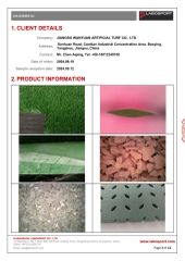 5 certificate of Jiangsu Wanyuan Artificial Turf Co., Ltd. – certificate photo, supplier certificates section