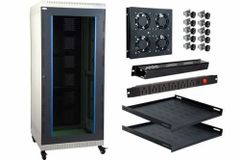 Server Cabinets Server Racks Colour White & Grey Construction Sturdy Maximum Total Current Draw 2 Load Capacity Per Layer - Image 5