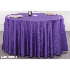 Golden Color Hook Flower Banquet Tablecloth Covers Sashes - Image 5