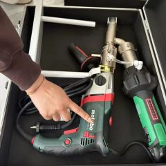 Plastic HDPE Hand Extrusion Welding Gun Hand Held Plastic Extrusion Welder - Image 5