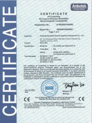 Bone Saw 01CE certificate from Taizhou Classical Electric & Mechanical Co., Ltd.