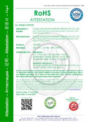 ROHS certificate from Fuzhou Shoobb Import and Export Co., Ltd.