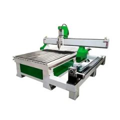 Cylinder Engraving 3D Wood Carving CNC Router Voltage 380V Collet ISO30 CNC or Not CNC Weight(Kg) 1000 Model NO. GD-1325 - Image 3