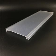 90mm Wide Frosted Plastic Lamp Cover Shape U Shape Model NO. LS161 HS Code 39162010 Specification 4ft length Certification CE, RoHS, ISO - Image 5