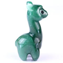 Natural Crystal Green Aventurine Alpaca Animals Stone Crafts Small Decoration Alpaca Home Decor Christmas Gifts - Image 3