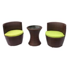 Outdoor Garden Furniture High Table Chairs Rattan Bar Sets for Hotel Pool - Image 5