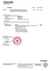 TLT-300 EN Test Report certificate from Anhui Talent Baby Products Co., Ltd.