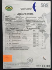 SGS certificate from Wuxi Wandeshun Machine Co., Ltd.