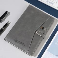Customized Logo Notebooks with USB Flash Pen Drive Size A5 Color Red Custoized Yes Style Printed Trademark TOGO Origin - Image 1