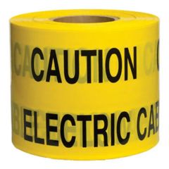 Custom Printing Caution Electrice Yellow PE Tapes Origin Xiamen Trademark xls Style Roll style Color Customized Customized - Image 3