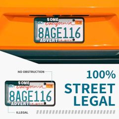 Silicone License Plate Frames Universal Fit - Image 2