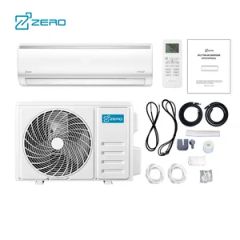 Manufacturer Zero Brand 12000 18000 24000 36000 BTU R410A Refrigerant 50Hz 60Hz Inverter Industrial Mini Split Air Conditioner - ZERO TECHNOLOGIES CO., LTD.