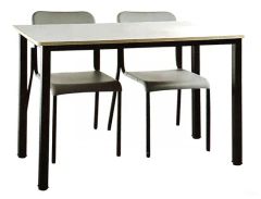 Customizable Student Desks for Schools with Chairs Color Clear Style Modern Condition New Folded Folded Origin Foshan Model NO. KZ59 - Image 5