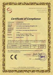 CE certificate from Henan Walle Industry Co. Ltd