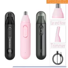 High-Performance Rotating Shaving Kit Nose Hair Trimmer Origin China Material Plastic HS Code 8213000000 Transport Package - Image 1
