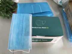 3-Layer Protective Breathable Disposable Earloop Mouth Face Mask - Image 1