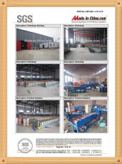 SGS Workshop Building certificate of Cangzhou Dixin Roll Forming Machine Co., Ltd. – certificate photo, supplier certificates section