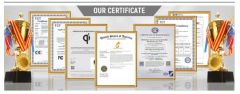 Product certification certificate from Shenzhen Ainville Electronics Co.,Ltd.