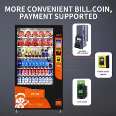 Afen Note Operated Drink Vending Machine Snack Vending Machines with Refrigeration - Image 5