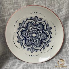 12 75 Rice Pasta Fuirt Plate Soup Bowl Healthly Pad Printing Porcelain Ceramic Kitchenware Tableware - Image 4